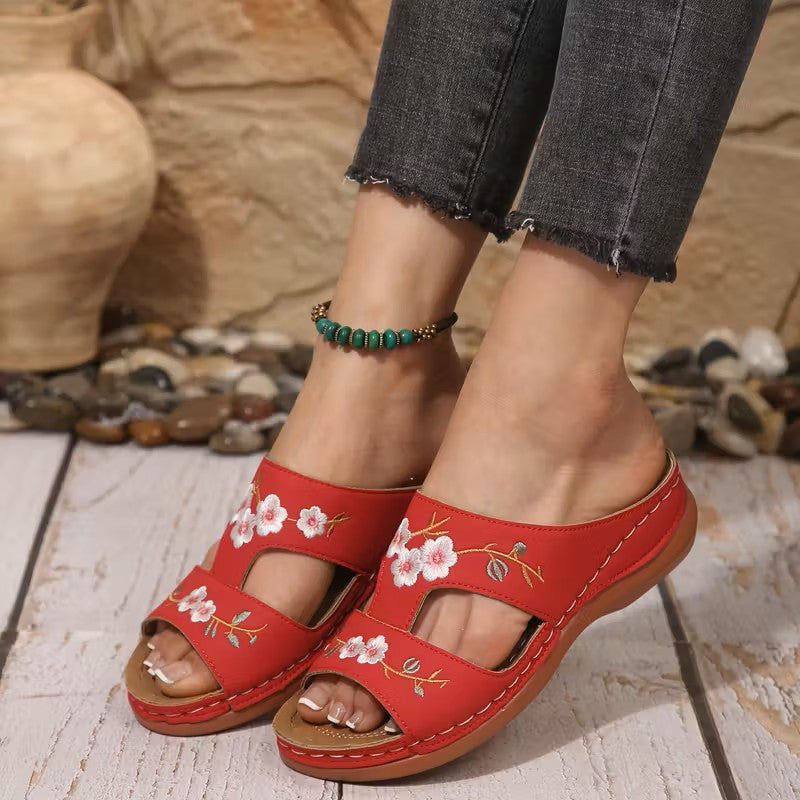 Flower Orthopedic Sandal