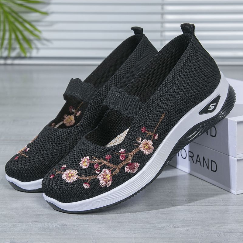 Orthopedic Floral Fit Sneakers