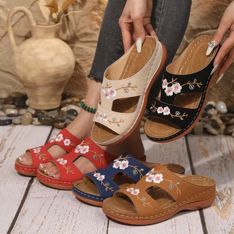 Flower Orthopedic Sandal