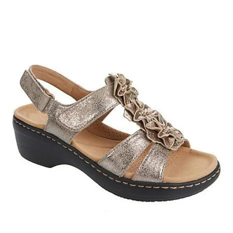 Fine Flower Orthopedic Sandal
