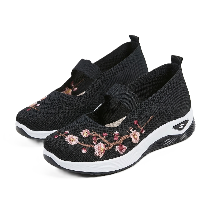 Orthopedic Floral Fit Sneakers