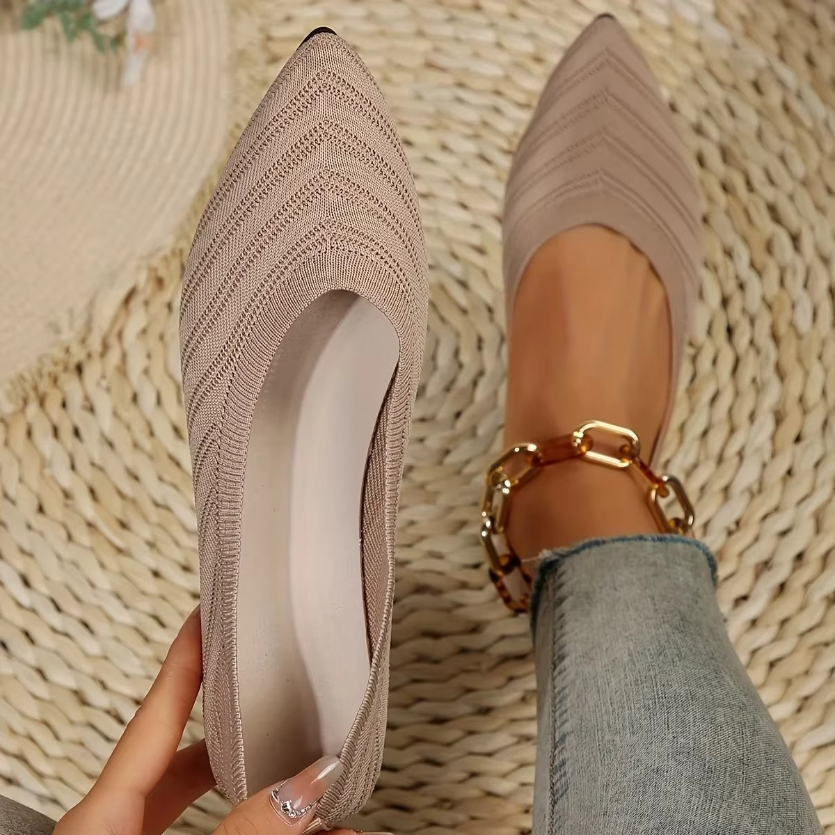 Fine Line Orthopedic Ballet Flat