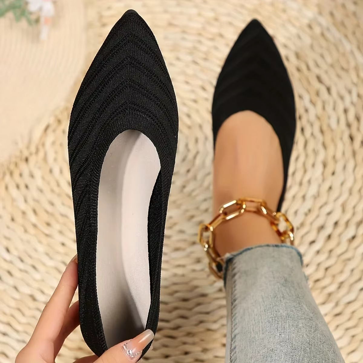 Fine Line Orthopedic Ballet Flat