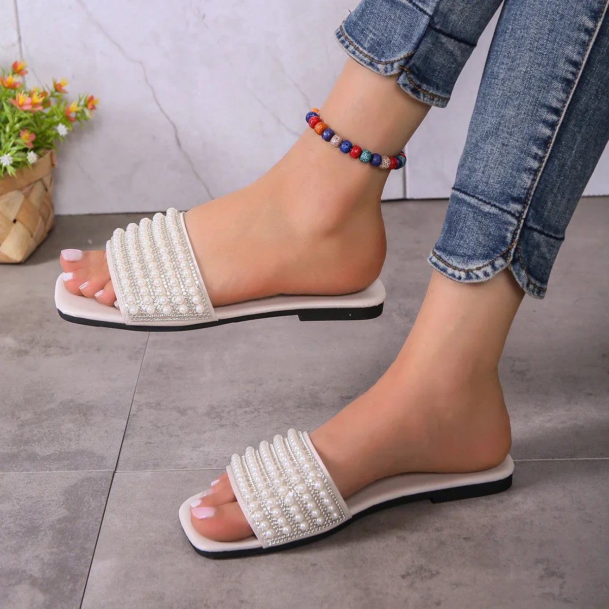 Orthopedic Pearl Sandal