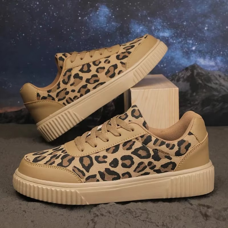 Orthopedic Leopard Sneakers