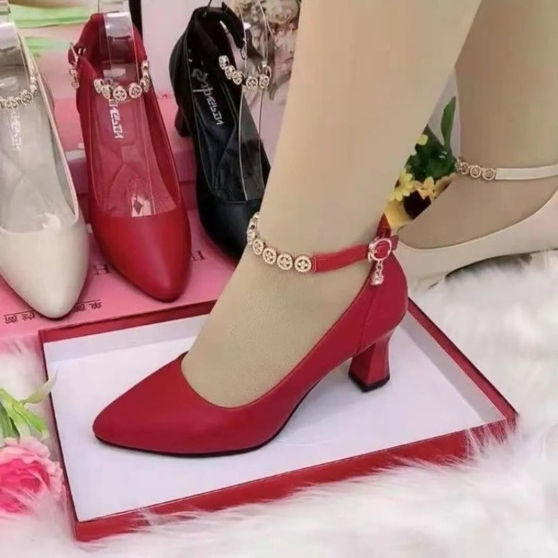 Cherry Orthopedic Shoe