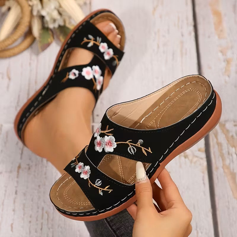 Flower Orthopedic Sandal