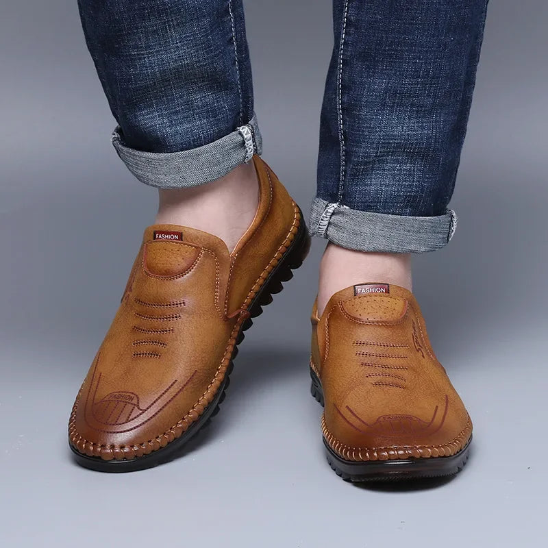 Italian Orthopedic Leather Shoe