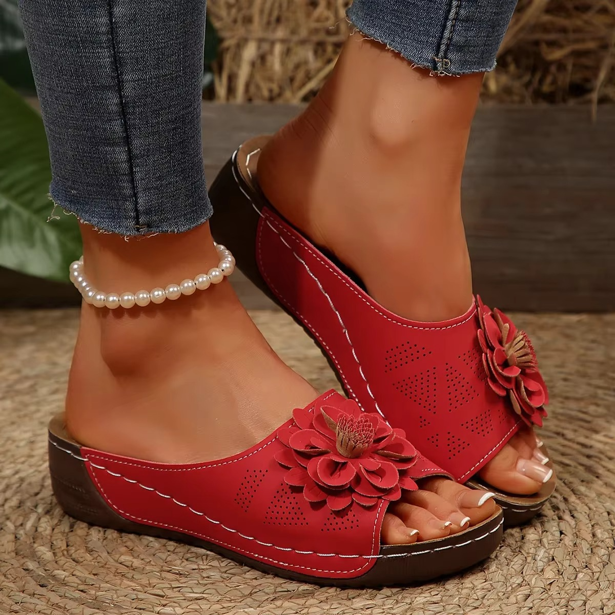Rose Orthopedic Sandal