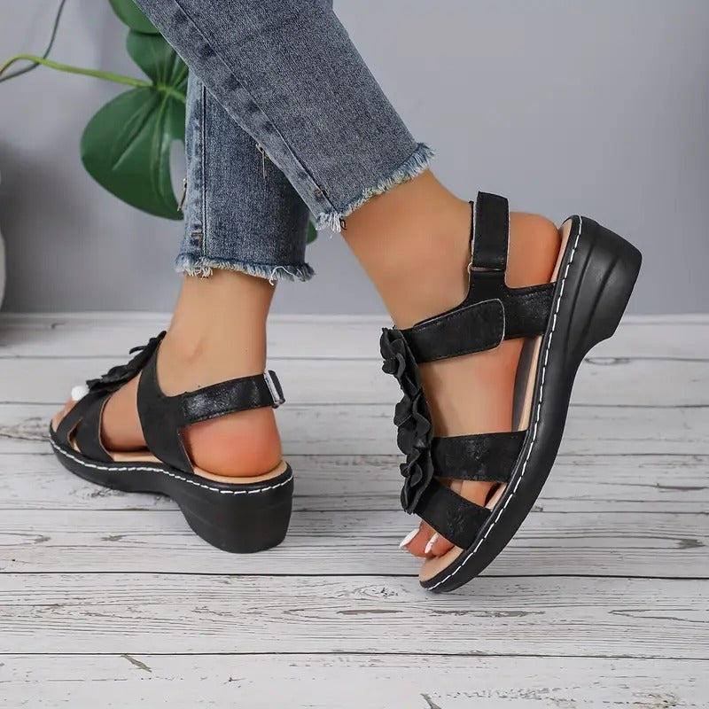 Fine Flower Orthopedic Sandal
