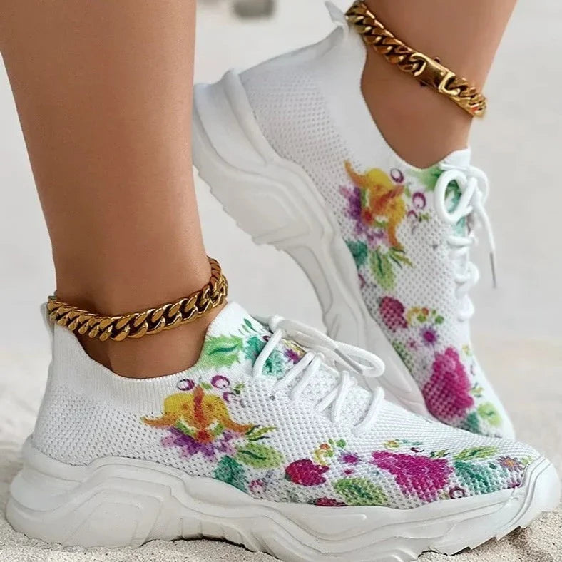 FloralMov Orthopedic Sneakers