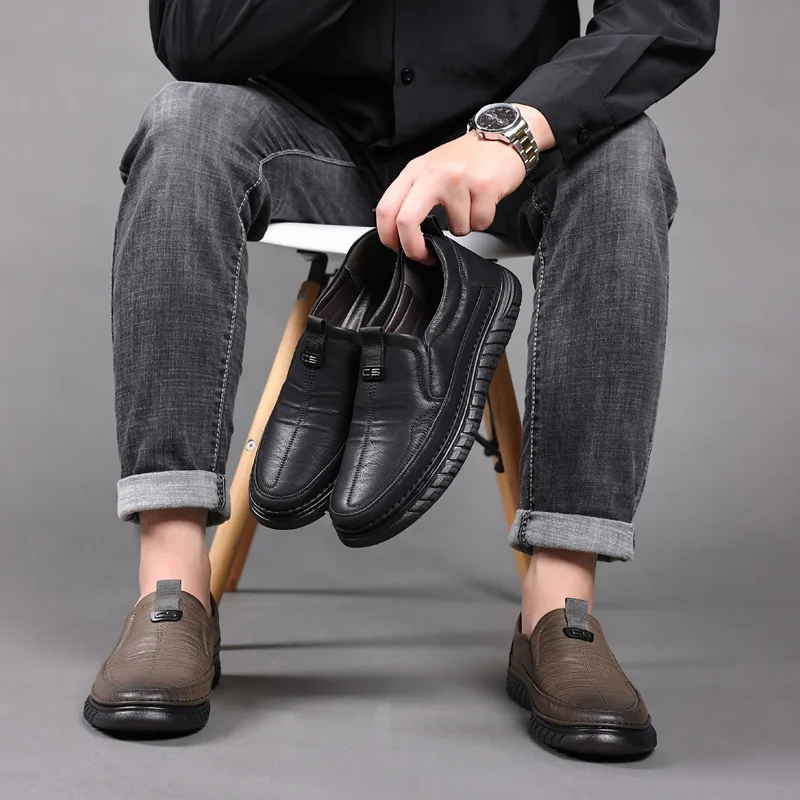 Orthopedic Leather Shoe