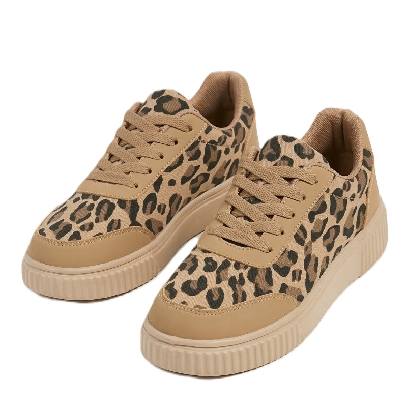 Orthopedic Leopard Sneakers