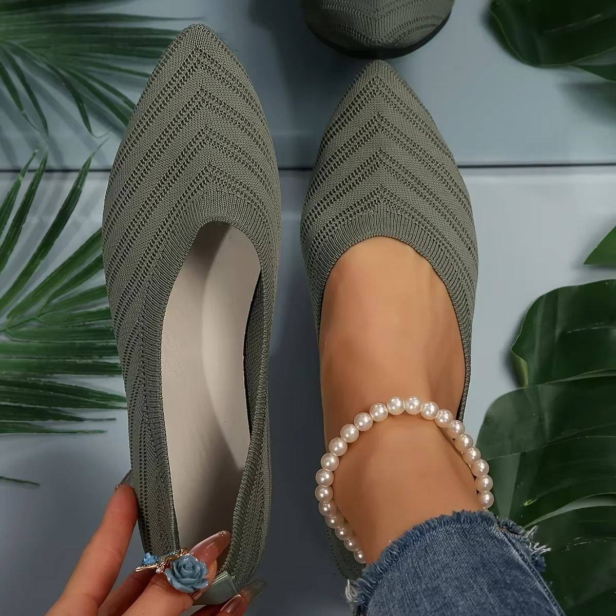 Fine Line Orthopedic Ballet Flat