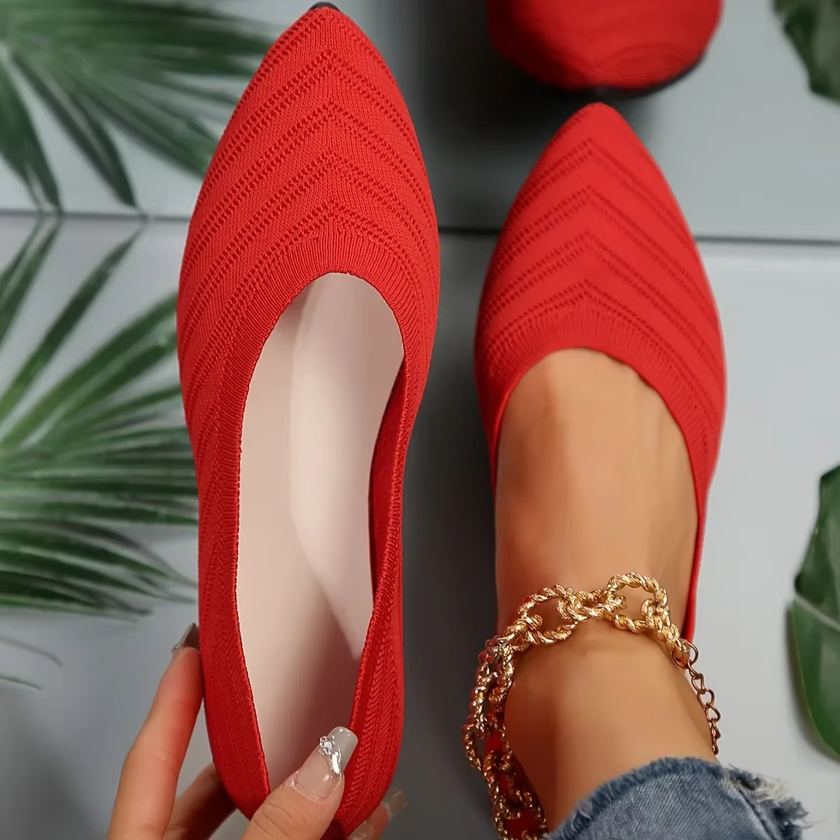 Fine Line Orthopedic Ballet Flat