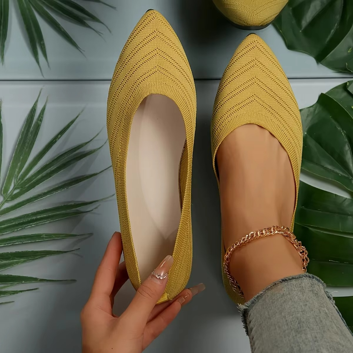 Fine Line Orthopedic Ballet Flat