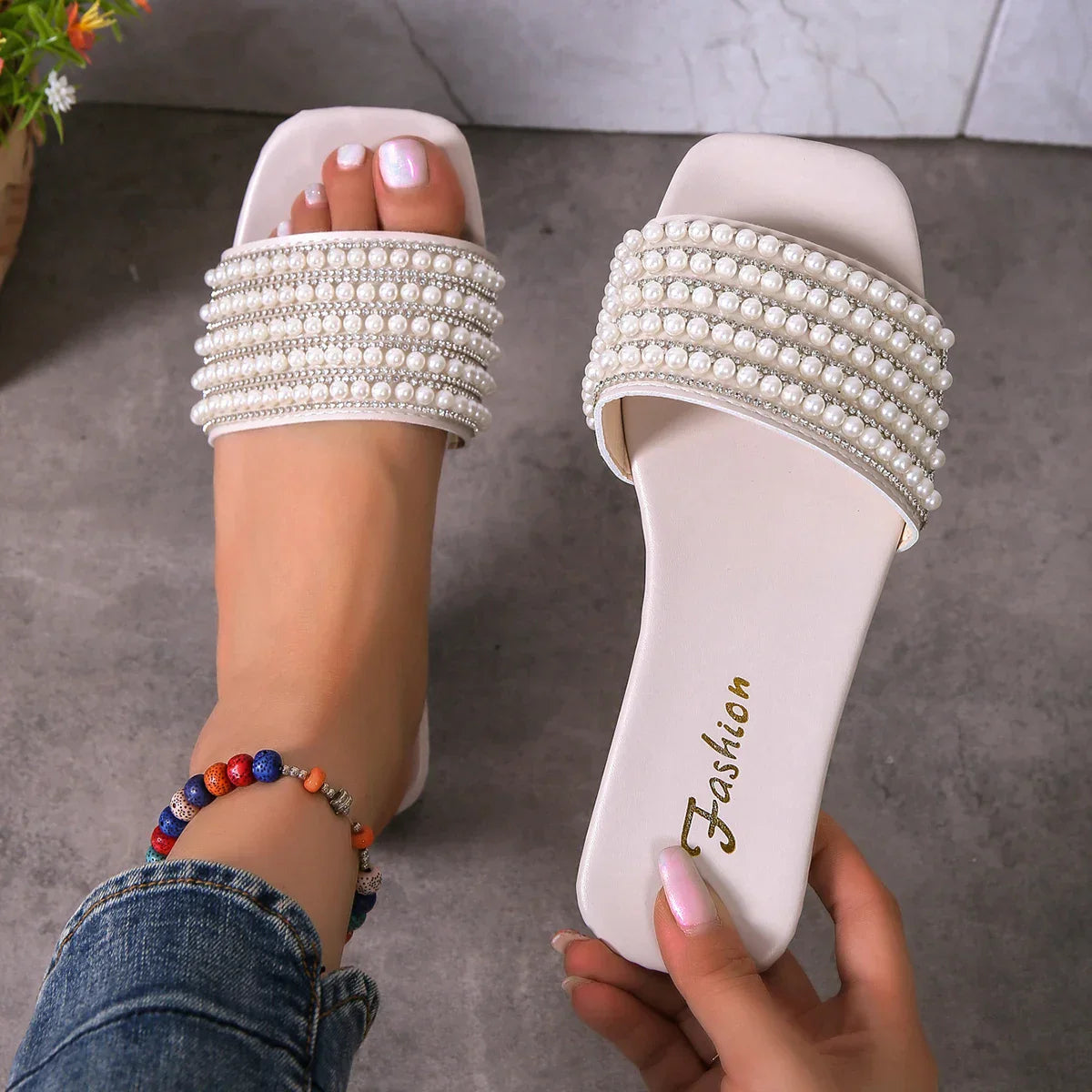 Orthopedic Pearl Sandal