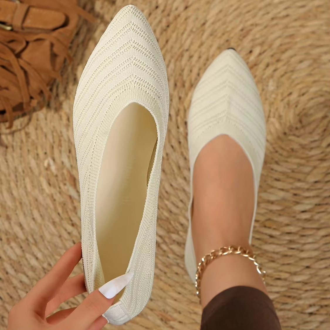 Fine Line Orthopedic Ballet Flat