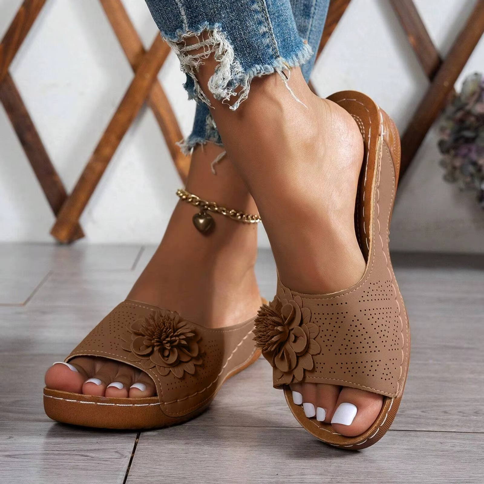 Rose Orthopedic Sandal