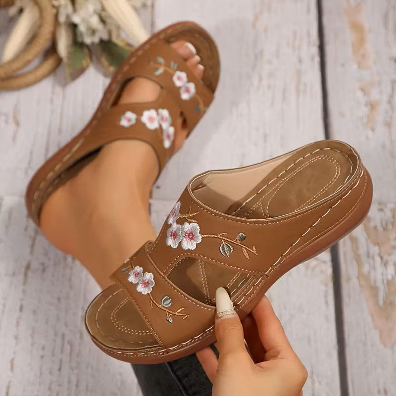 Flower Orthopedic Sandal