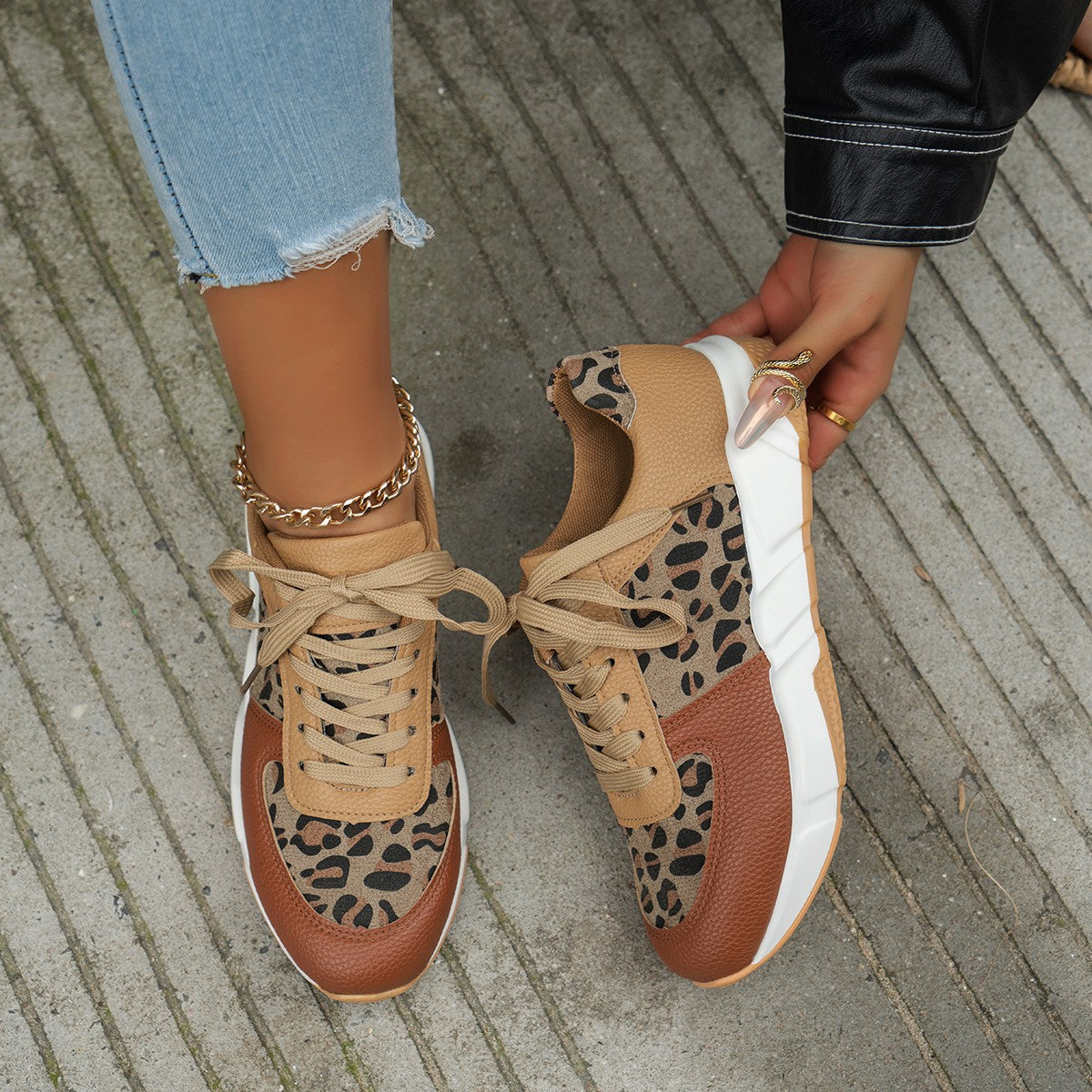 Orthopedic Safari Sneakers