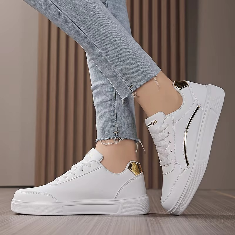 Gold Trace Orthopedic Sneakers