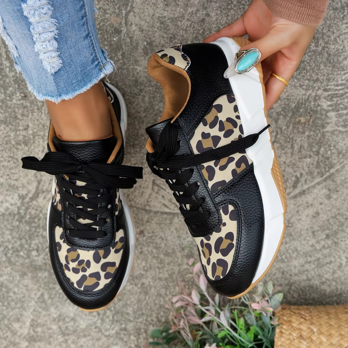 Orthopedic Safari Sneakers