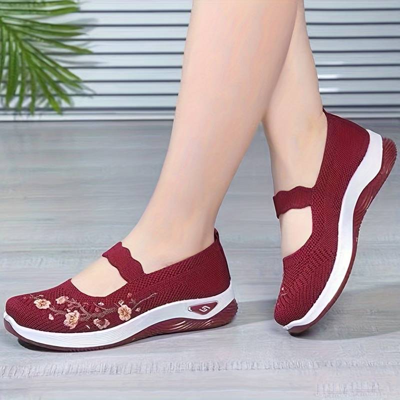 Orthopedic Floral Fit Sneakers